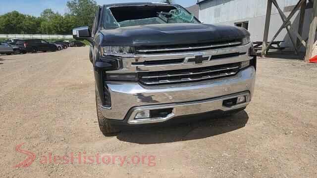 2022 CHEVROLET SILVERADO VIN 3GCUYGEDXNG110703, trunk area