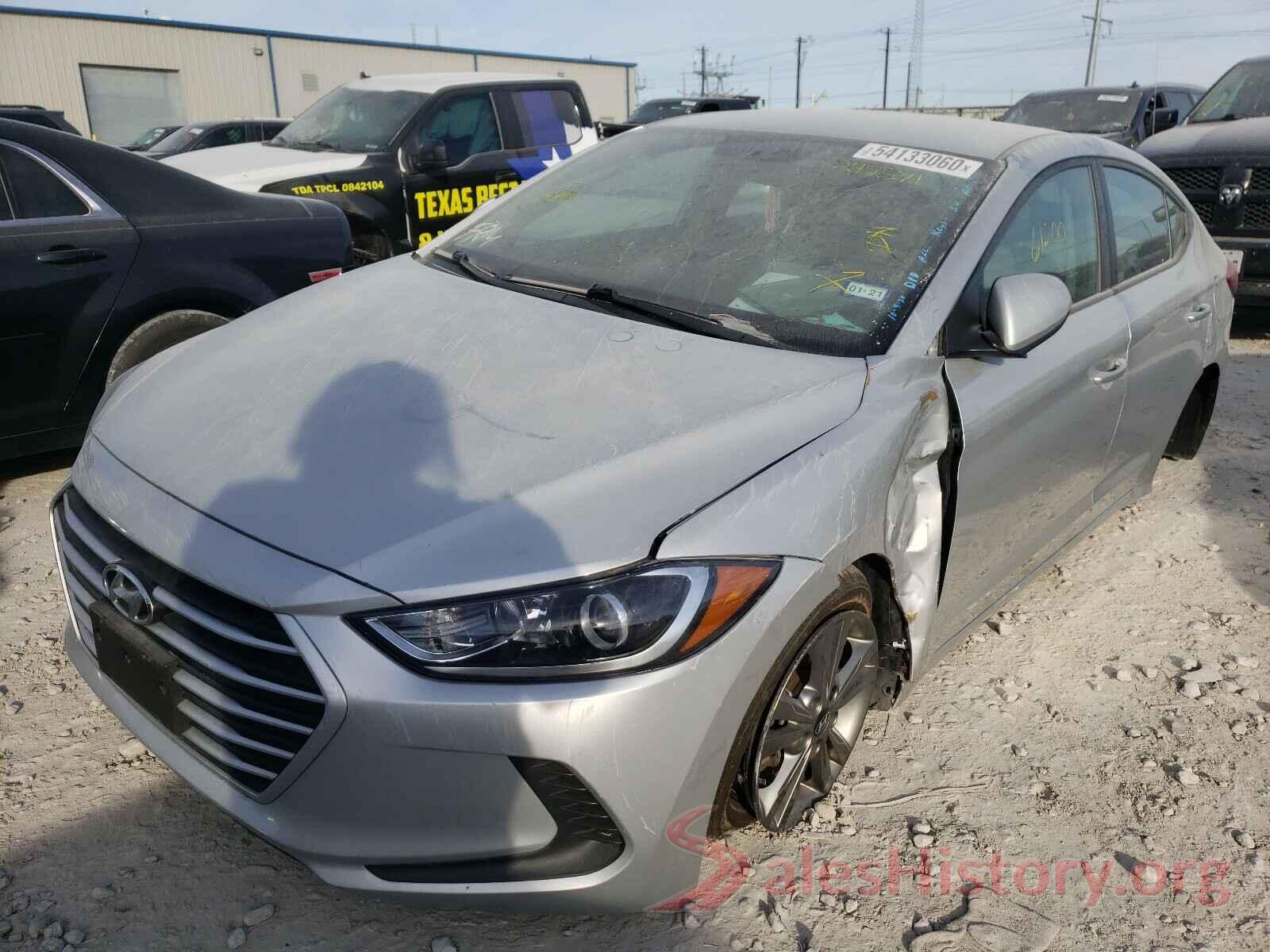 5NPD84LF4JH242571 2018 HYUNDAI ELANTRA