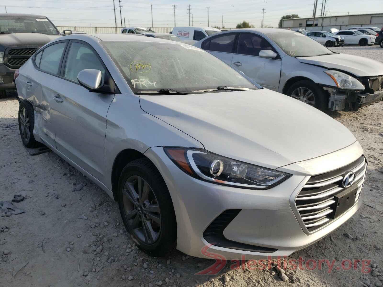 5NPD84LF4JH242571 2018 HYUNDAI ELANTRA