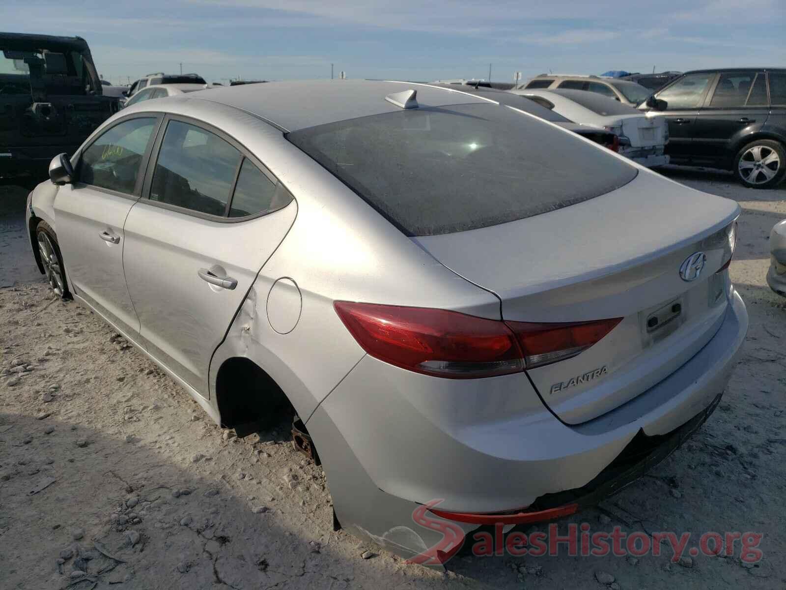 5NPD84LF4JH242571 2018 HYUNDAI ELANTRA