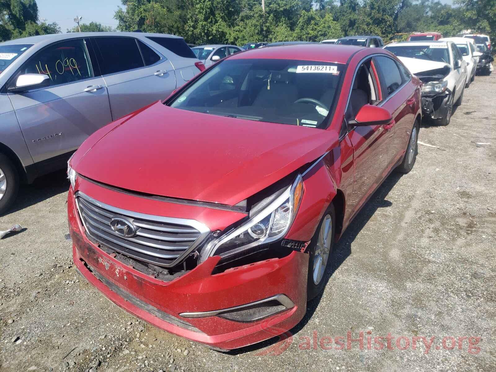 5NPE24AF9HH492648 2017 HYUNDAI SONATA