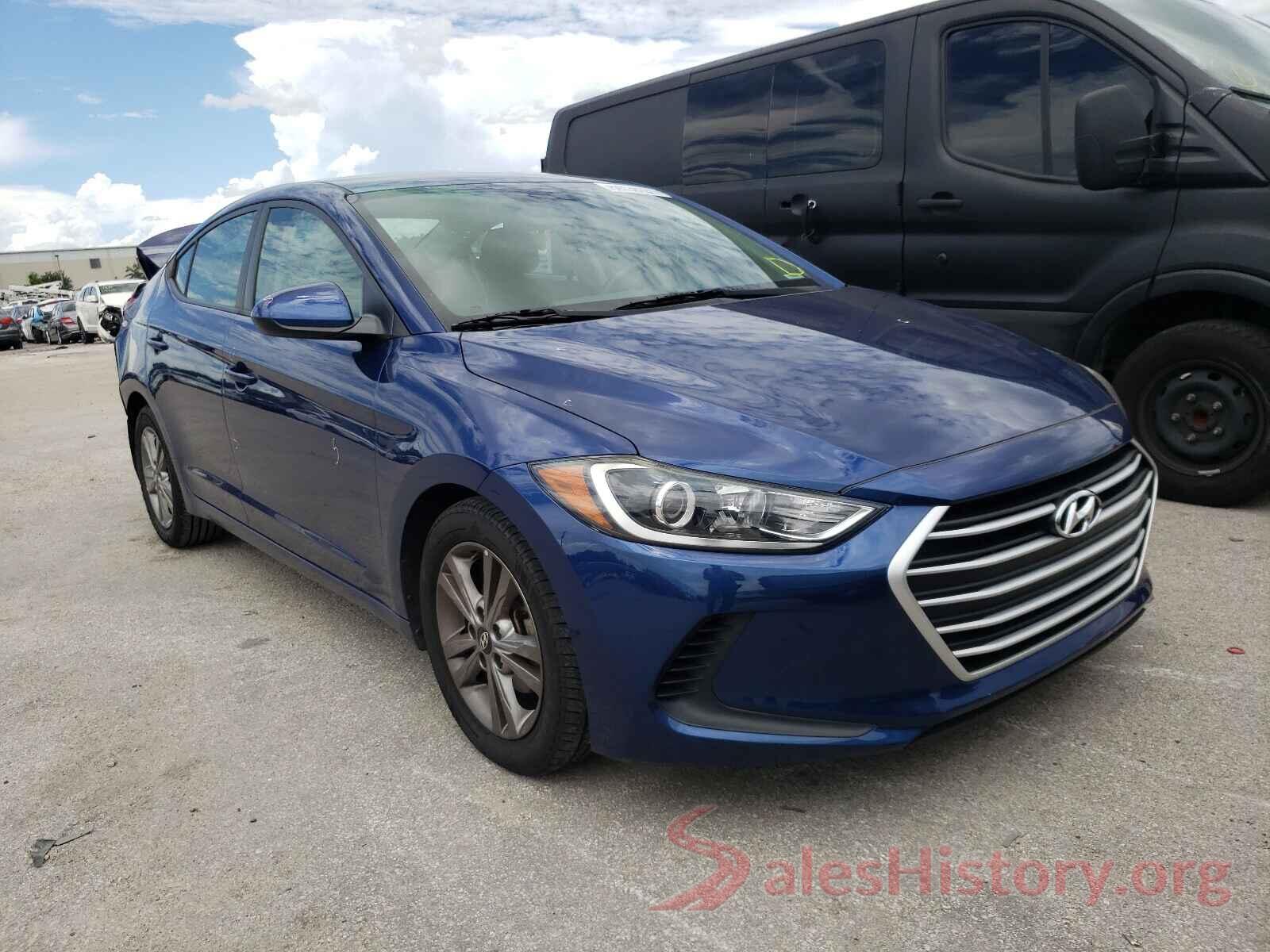 5NPD84LFXHH105256 2017 HYUNDAI ELANTRA