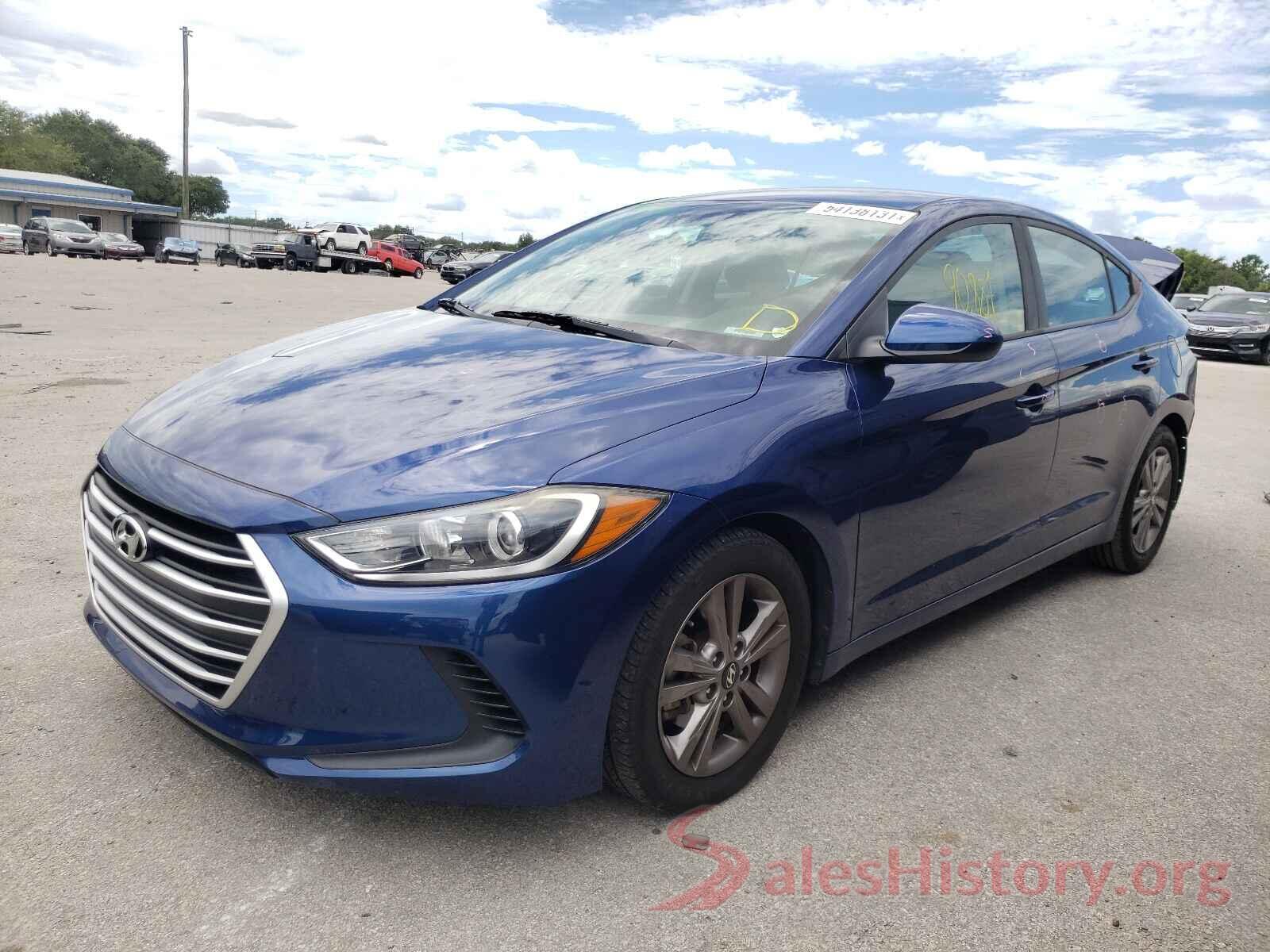 5NPD84LFXHH105256 2017 HYUNDAI ELANTRA