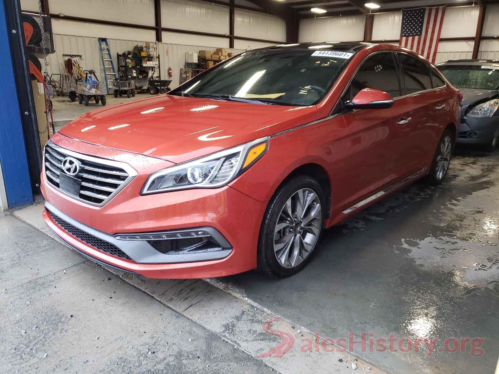 5NPE34ABXFH167627 2015 HYUNDAI SONATA