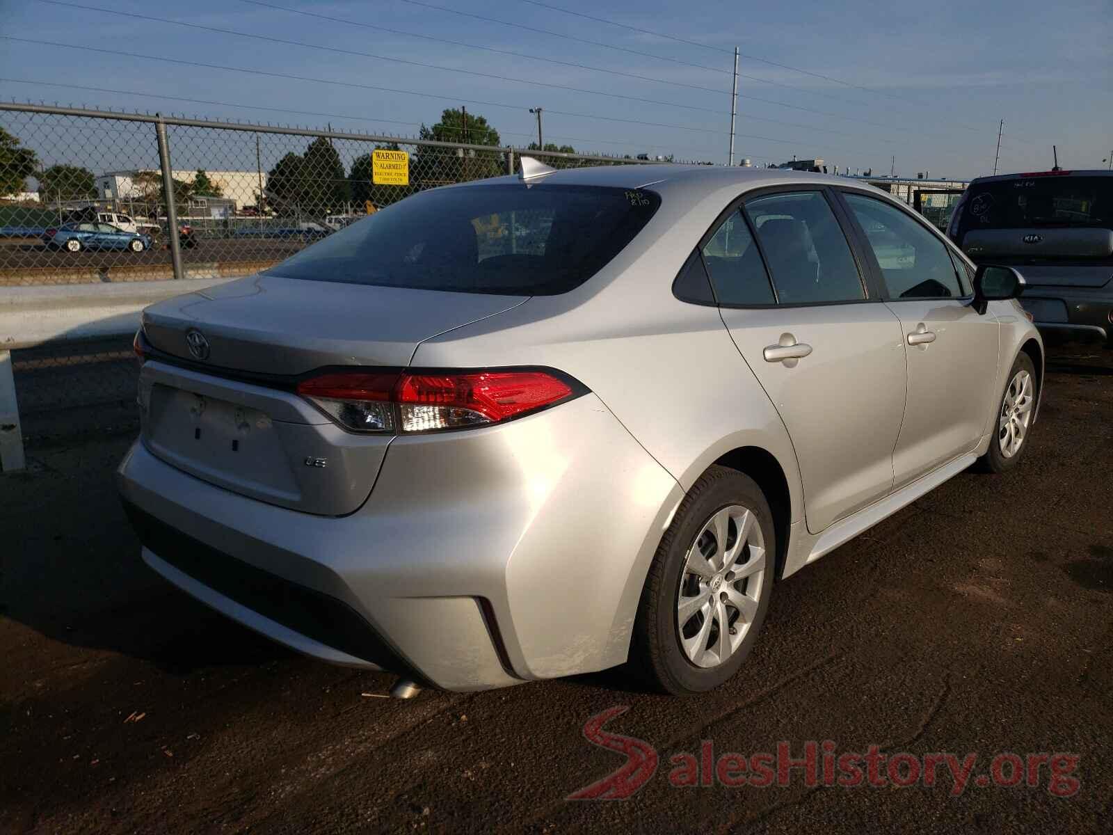 5YFEPRAE2LP078306 2020 TOYOTA COROLLA