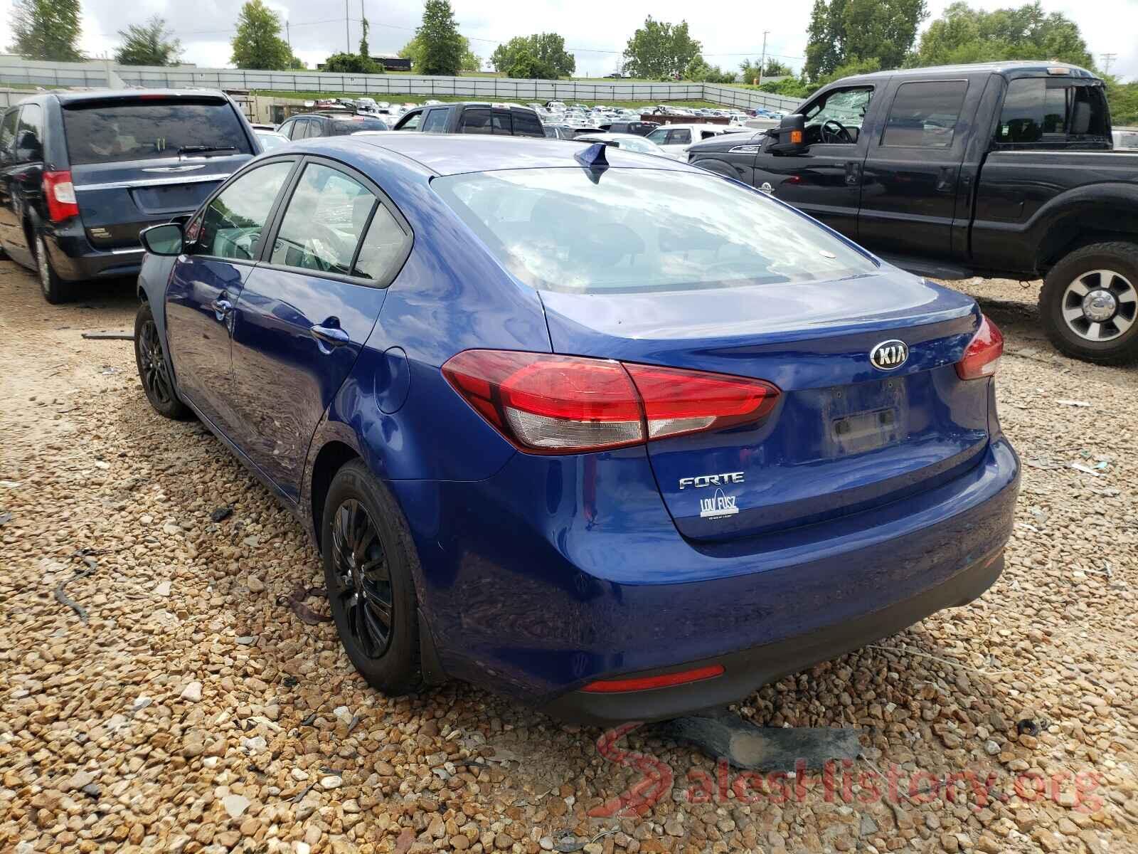 3KPFK4A74HE038115 2017 KIA FORTE