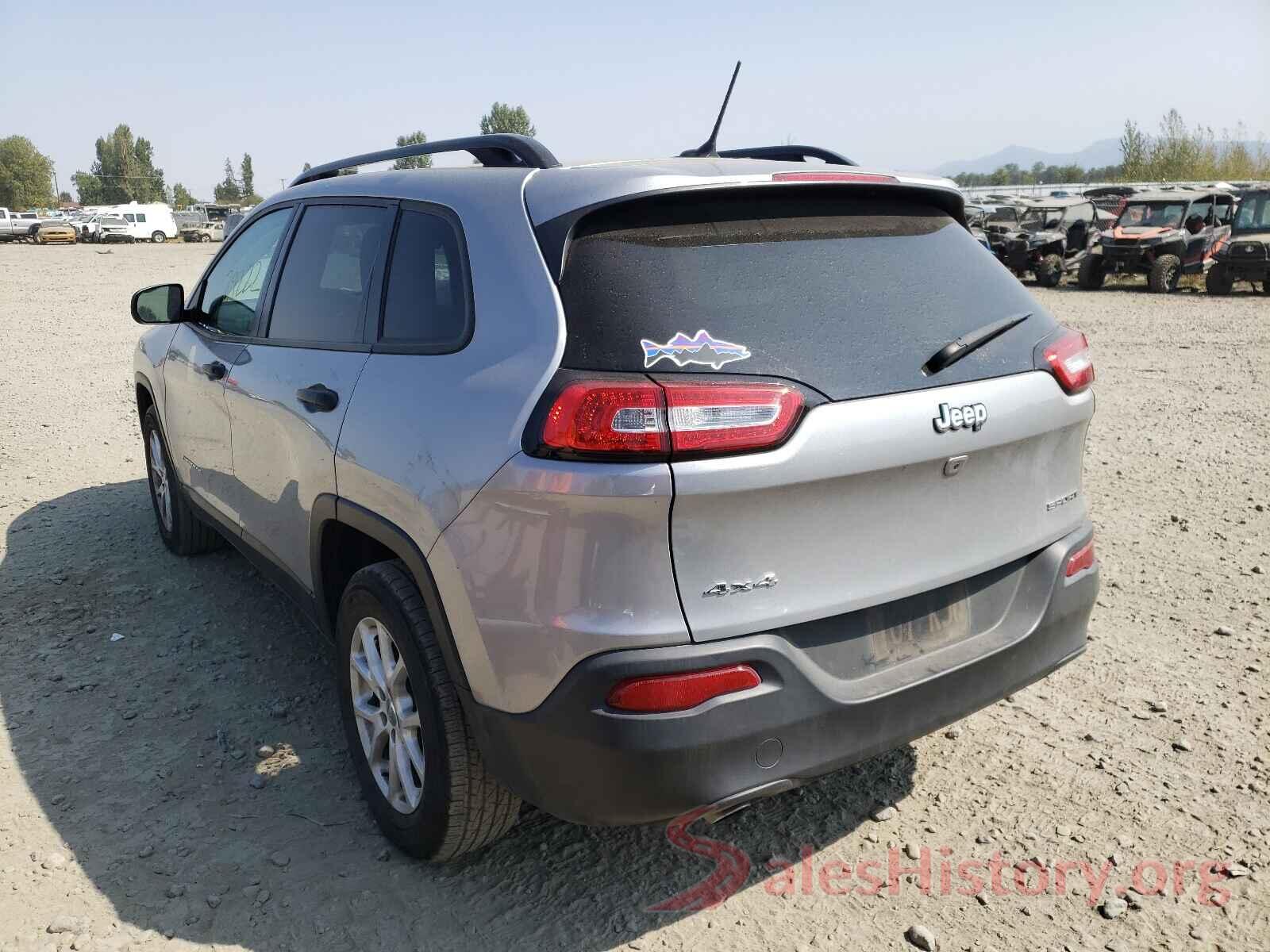 1C4PJMAB7HW633638 2017 JEEP CHEROKEE