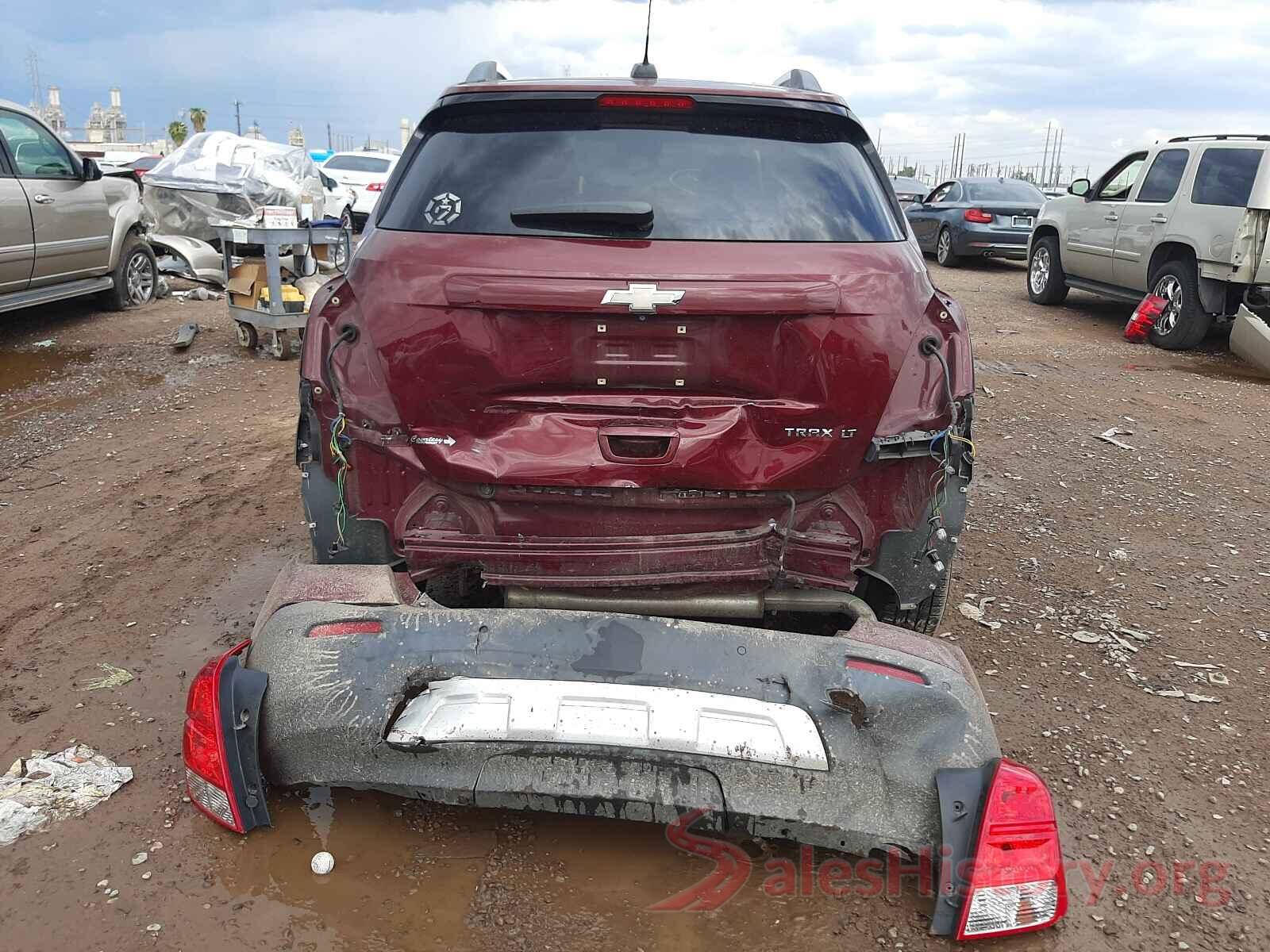 3GNCJLSB3GL135312 2016 CHEVROLET TRAX