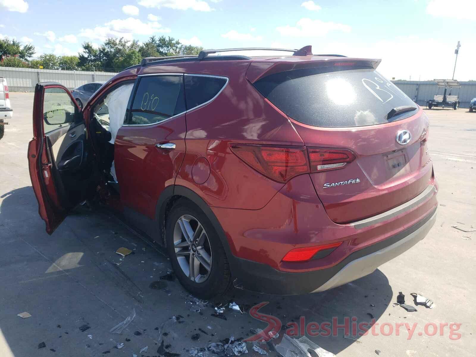 5XYZU3LB8HG491465 2017 HYUNDAI SANTA FE