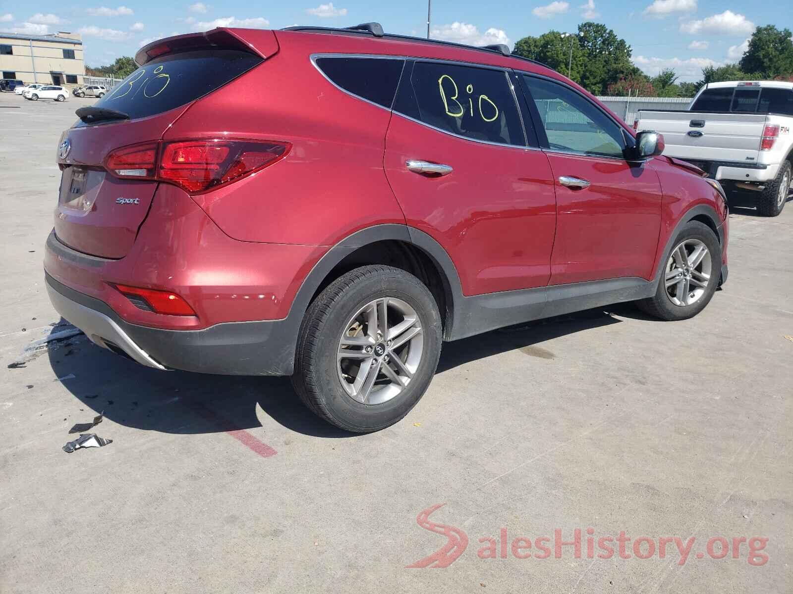 5XYZU3LB8HG491465 2017 HYUNDAI SANTA FE