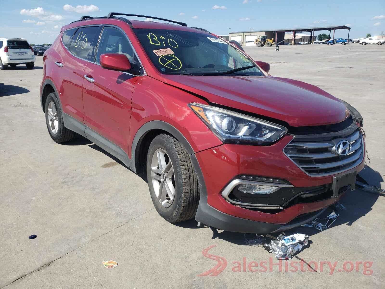 5XYZU3LB8HG491465 2017 HYUNDAI SANTA FE