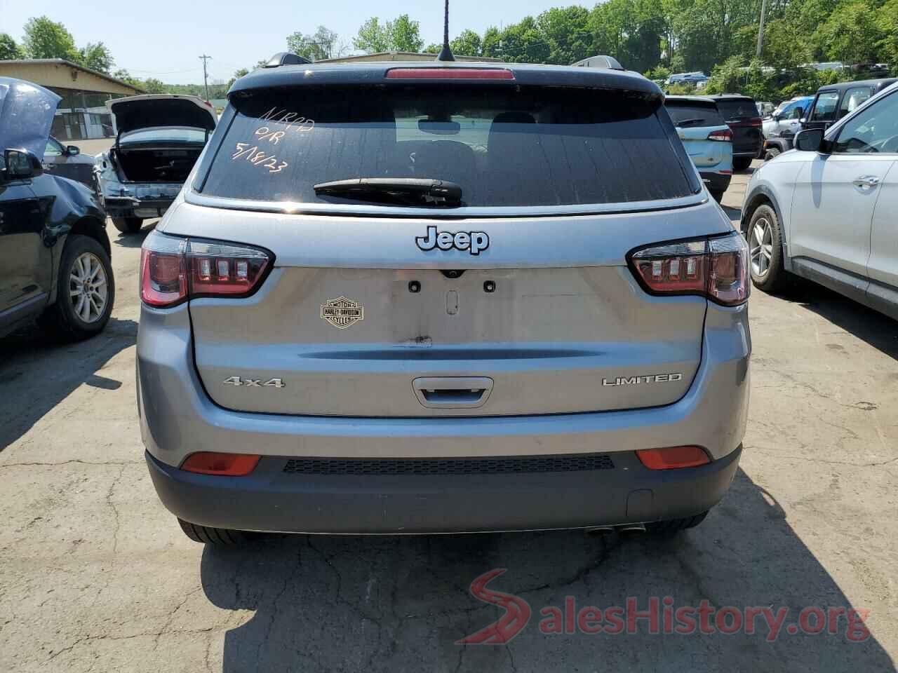 3C4NJDCB9KT645954 2019 JEEP COMPASS