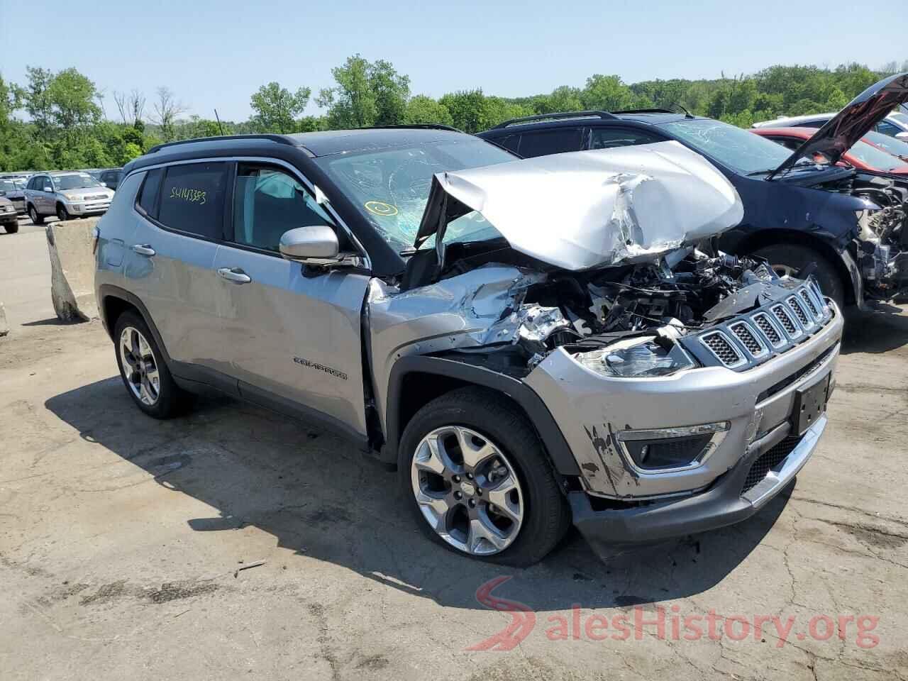 3C4NJDCB9KT645954 2019 JEEP COMPASS