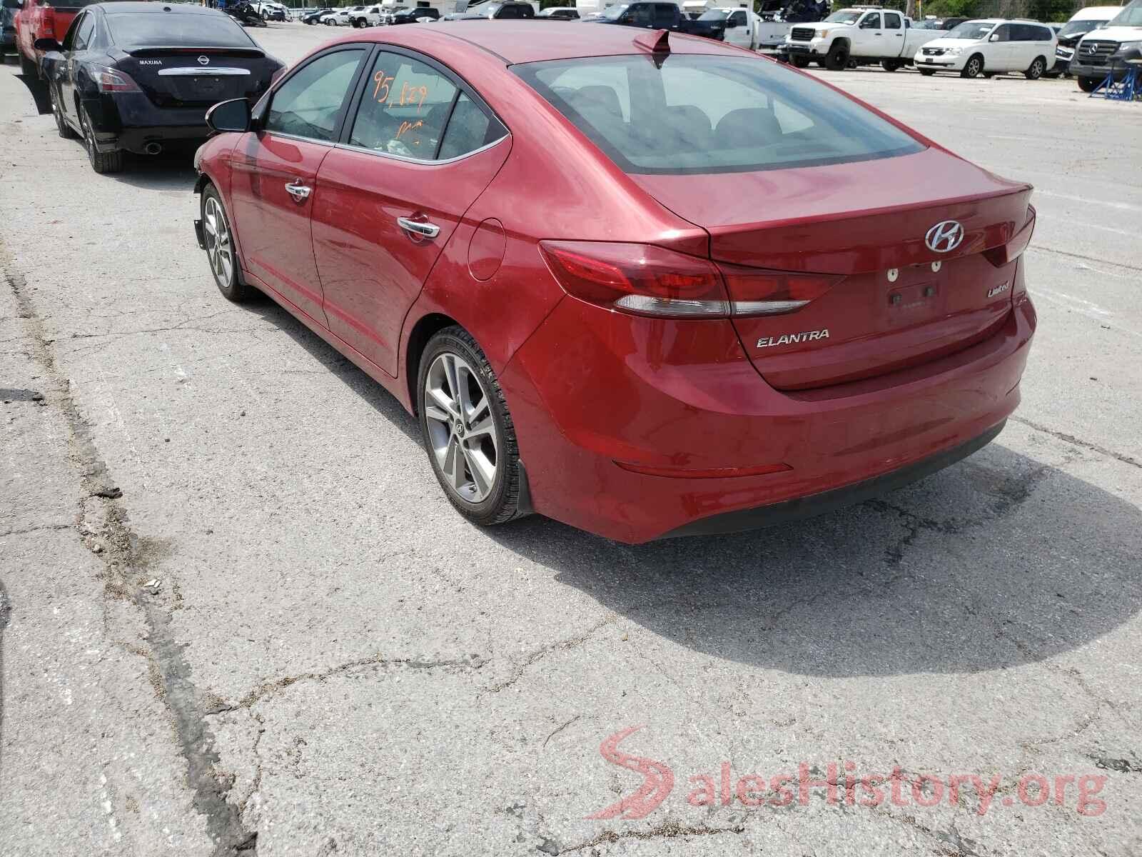 KMHD84LF7HU309837 2017 HYUNDAI ELANTRA