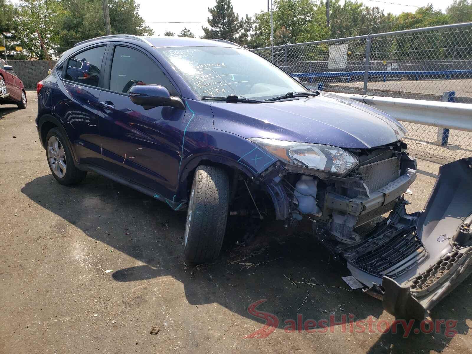 3CZRU6H70GM733764 2016 HONDA HR-V