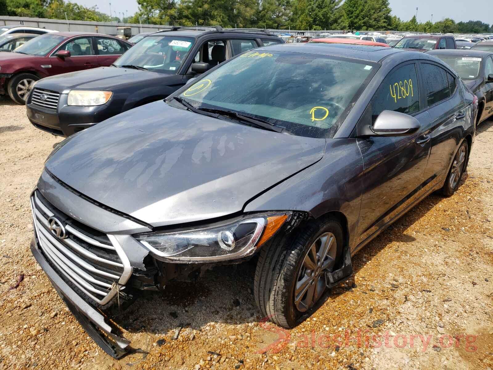 5NPD84LF9JH354993 2018 HYUNDAI ELANTRA