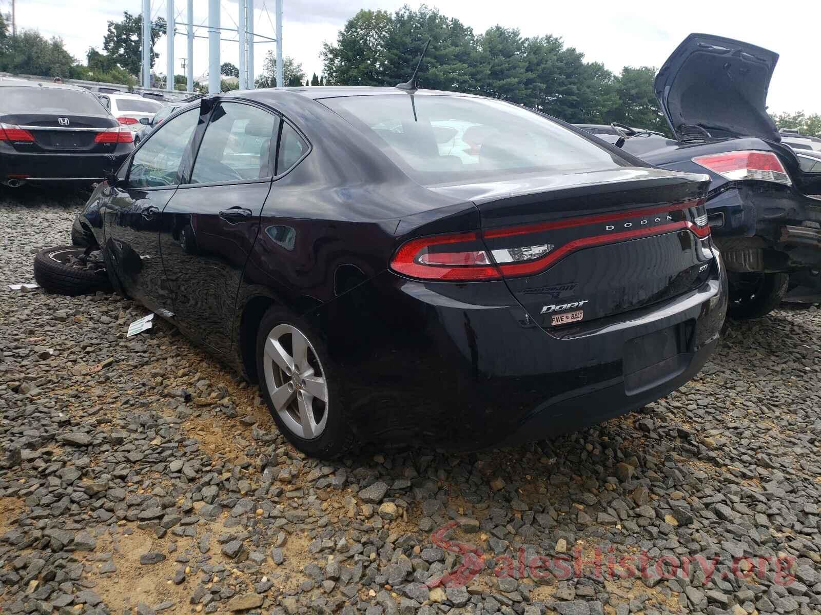 1C3CDFBB8GD529190 2016 DODGE DART