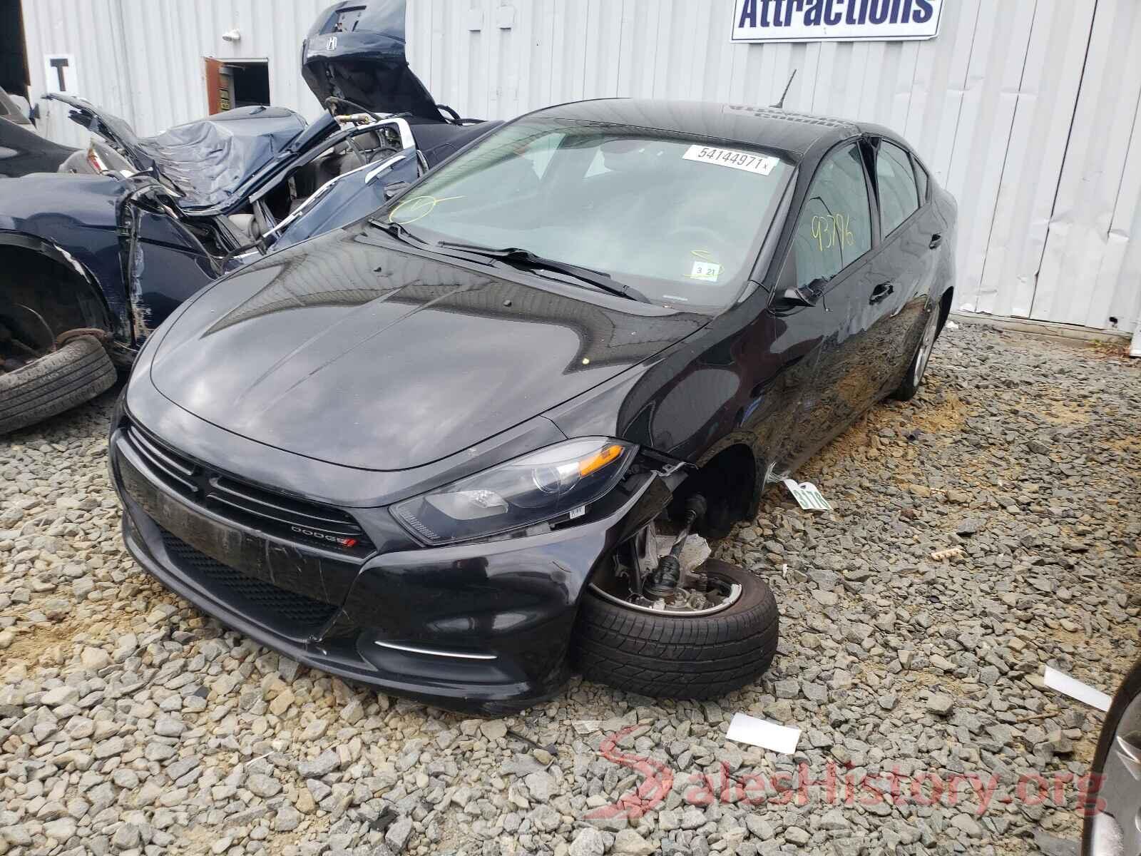 1C3CDFBB8GD529190 2016 DODGE DART