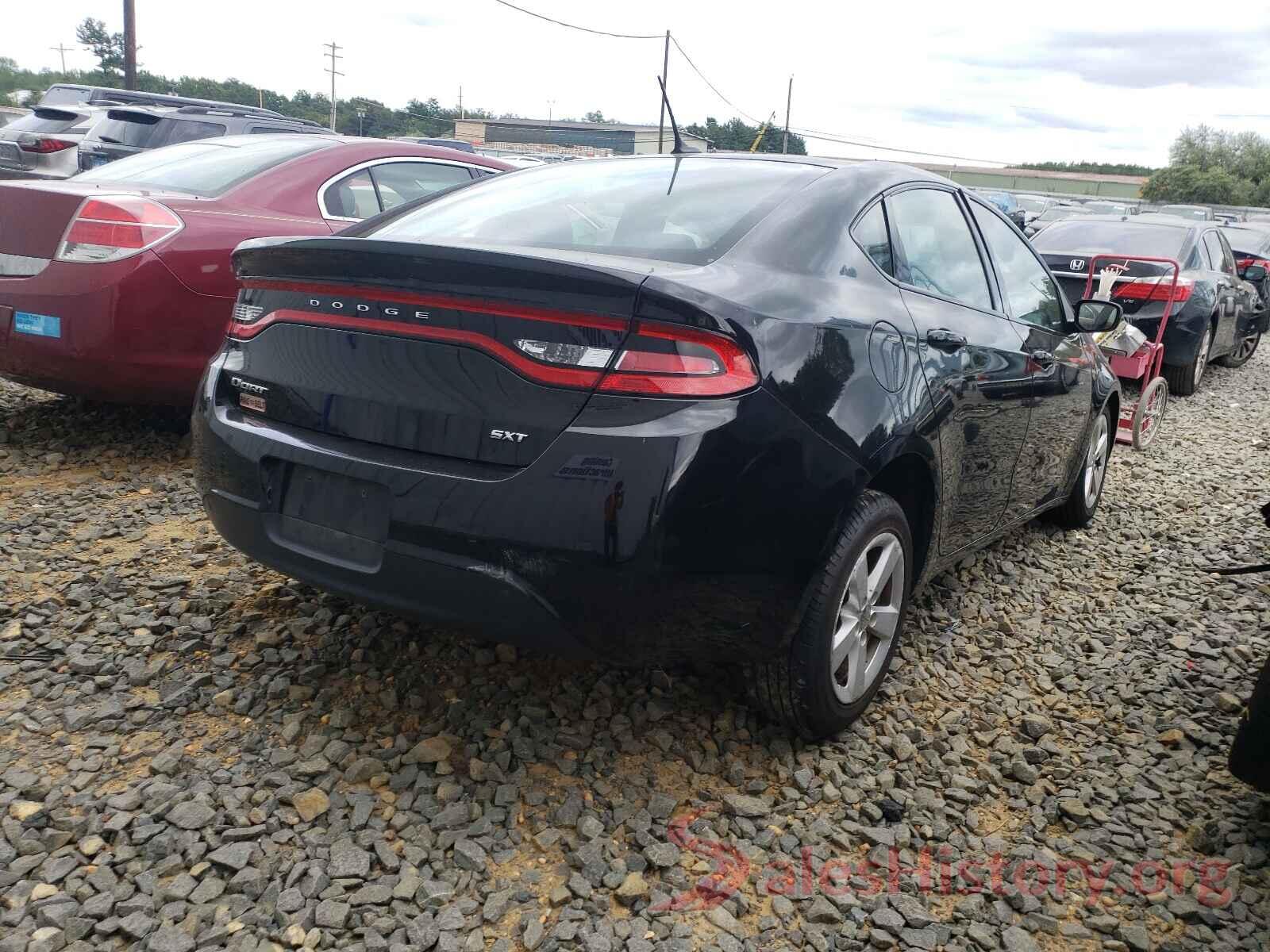 1C3CDFBB8GD529190 2016 DODGE DART