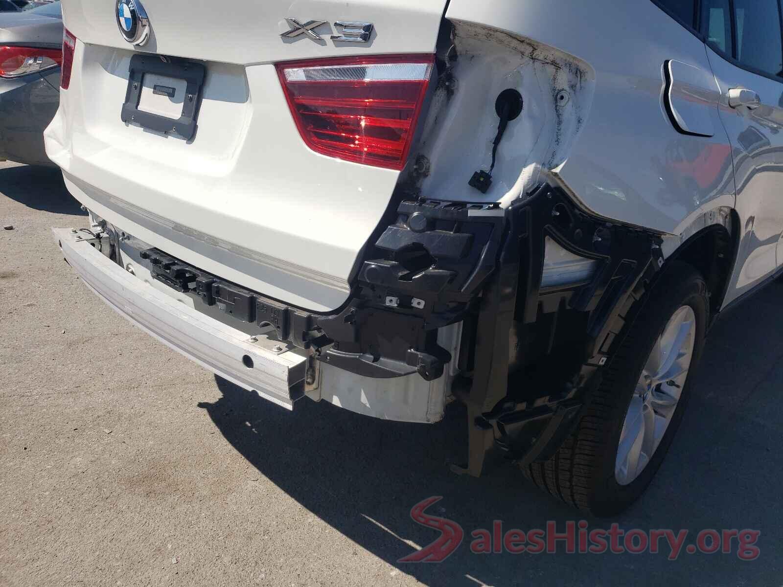 5UXWX9C53H0T08307 2017 BMW X3