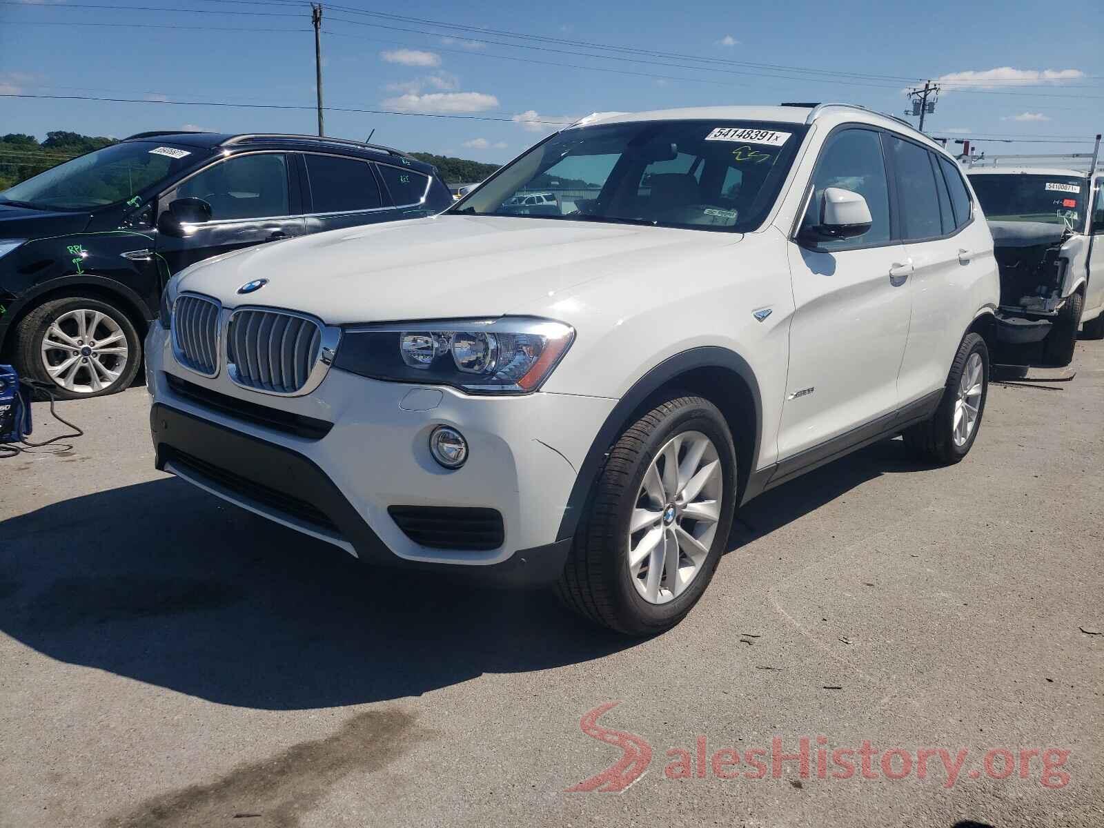 5UXWX9C53H0T08307 2017 BMW X3