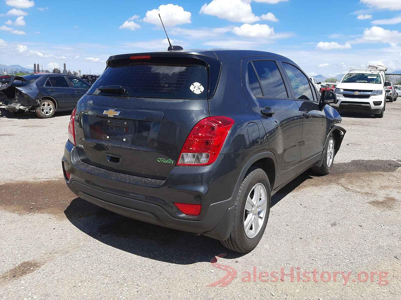 3GNCJKSB4KL210523 2019 CHEVROLET TRAX