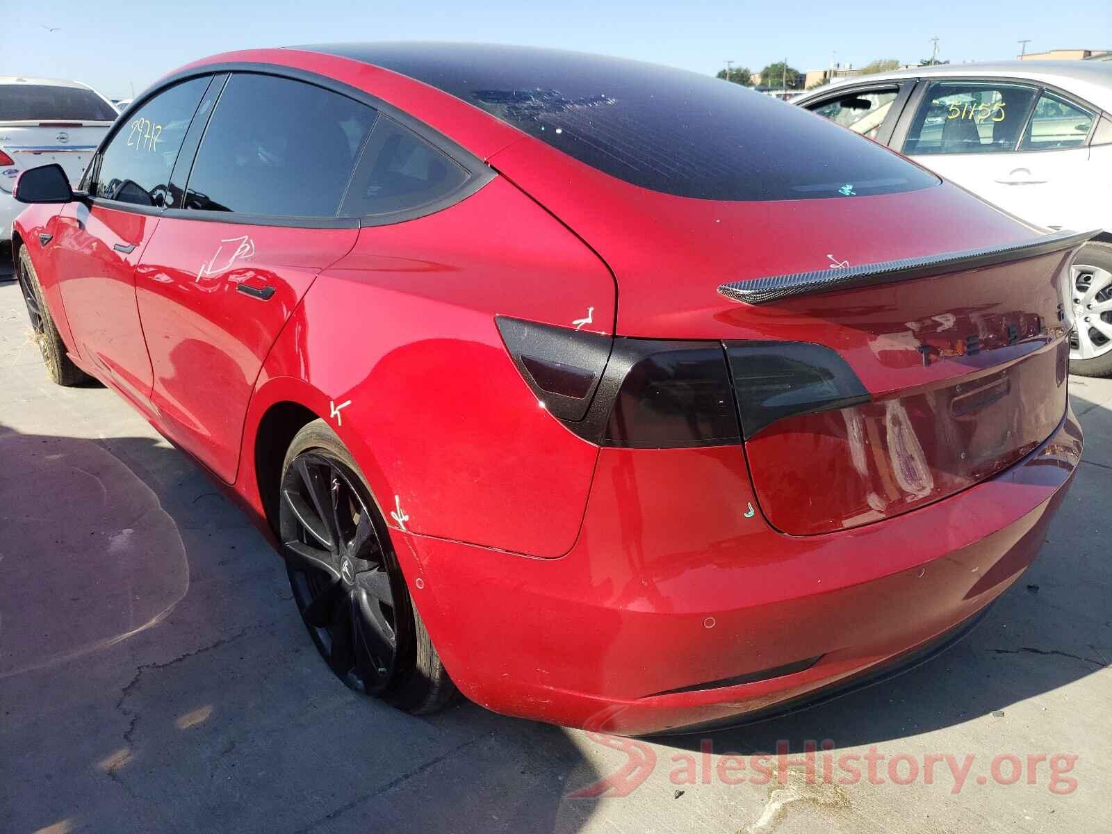 5YJ3E1EA0JF024498 2018 TESLA MODEL 3