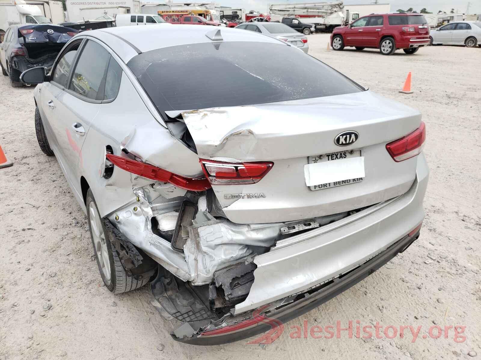 5XXGT4L31GG076709 2016 KIA OPTIMA