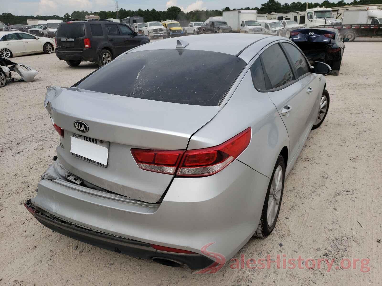 5XXGT4L31GG076709 2016 KIA OPTIMA