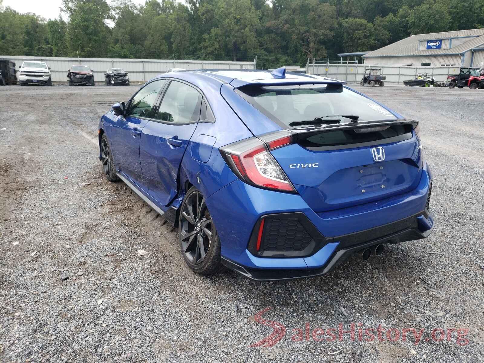 SHHFK7G40JU205129 2018 HONDA CIVIC