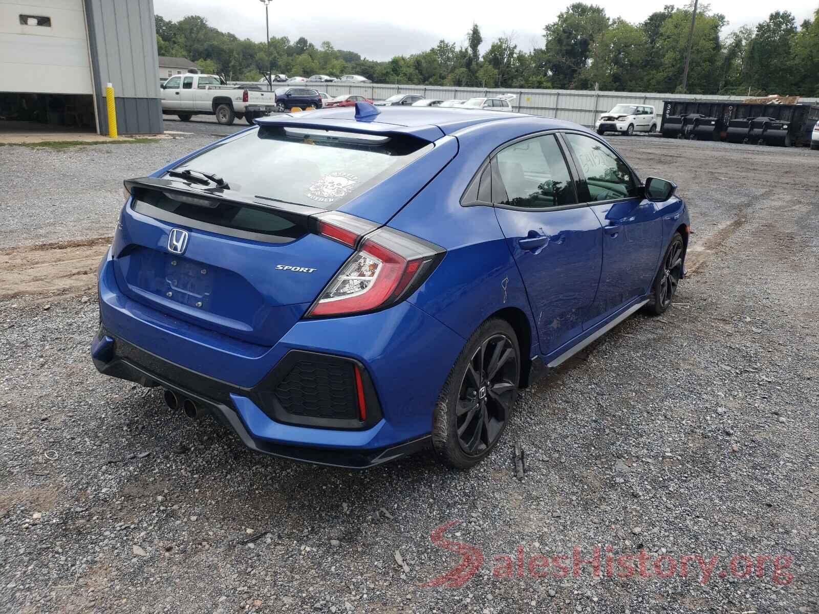 SHHFK7G40JU205129 2018 HONDA CIVIC