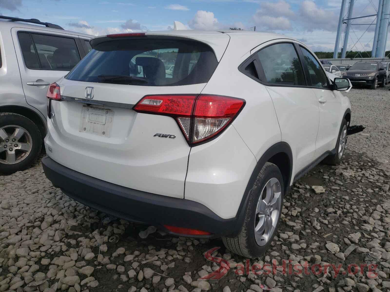 3CZRU6H3XKM728724 2019 HONDA HR-V