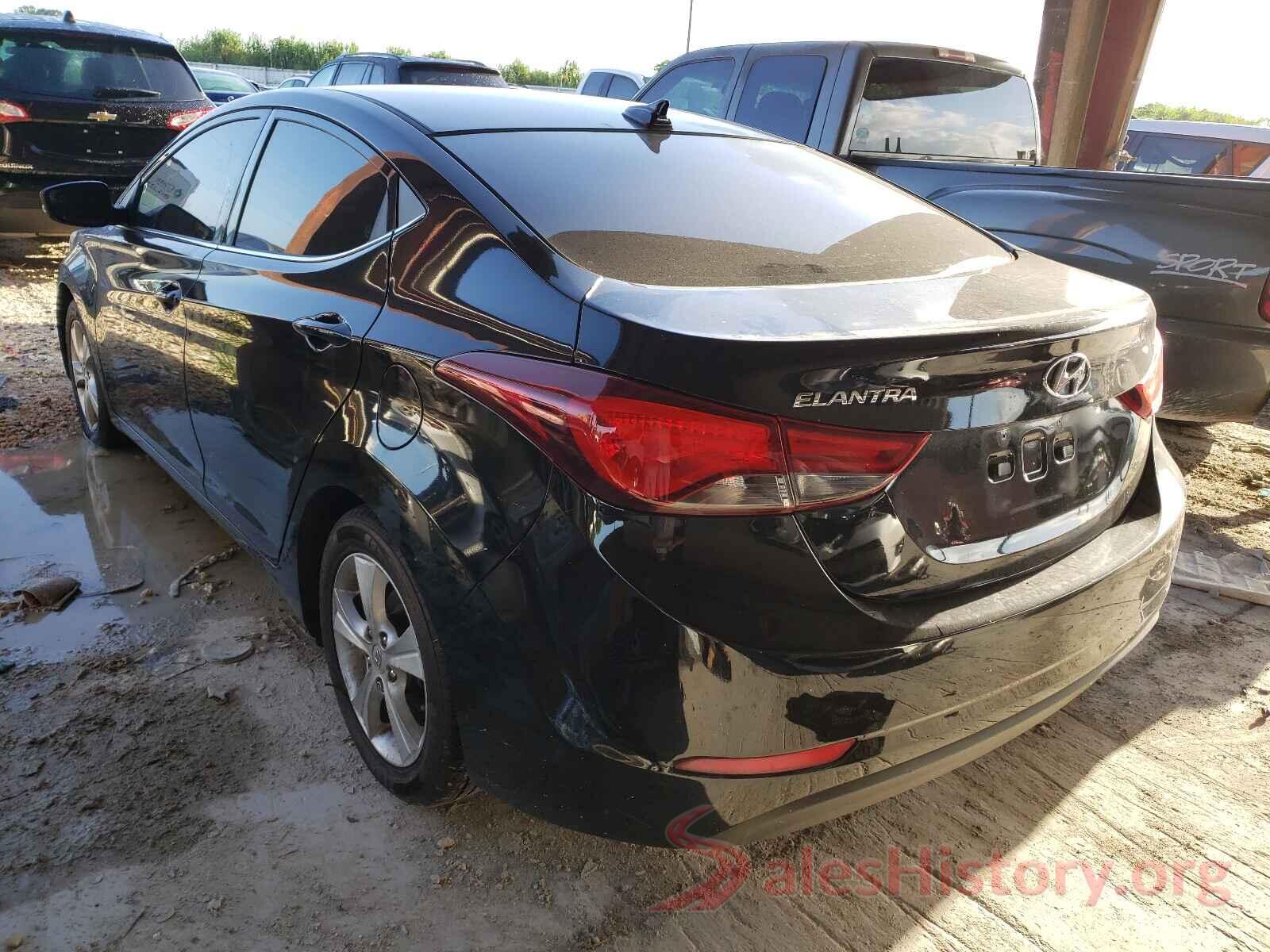 5NPDH4AE7GH770527 2016 HYUNDAI ELANTRA