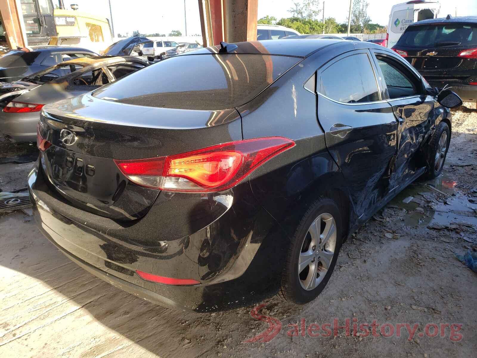 5NPDH4AE7GH770527 2016 HYUNDAI ELANTRA