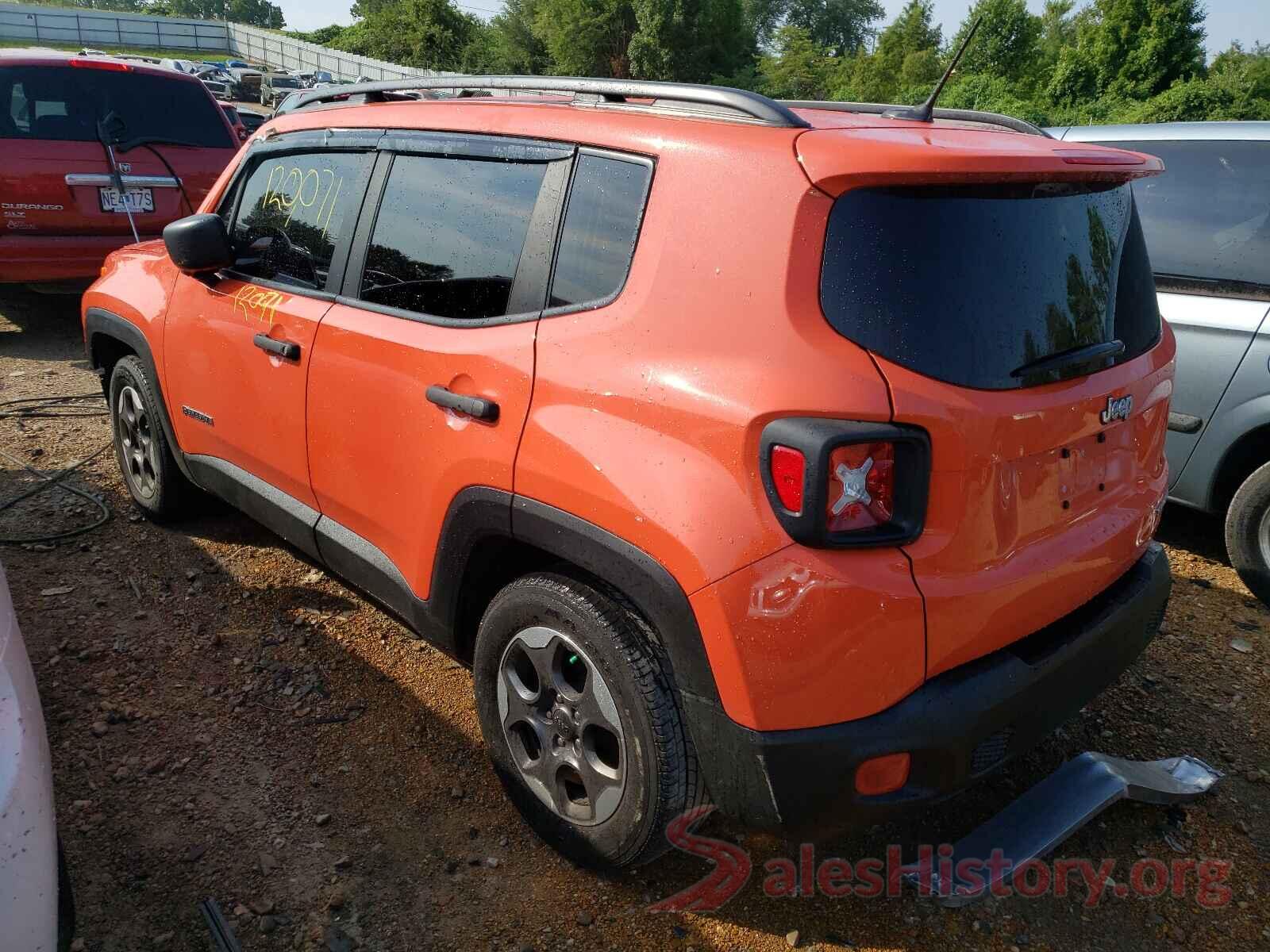 ZACCJAAB7HPE68829 2017 JEEP RENEGADE