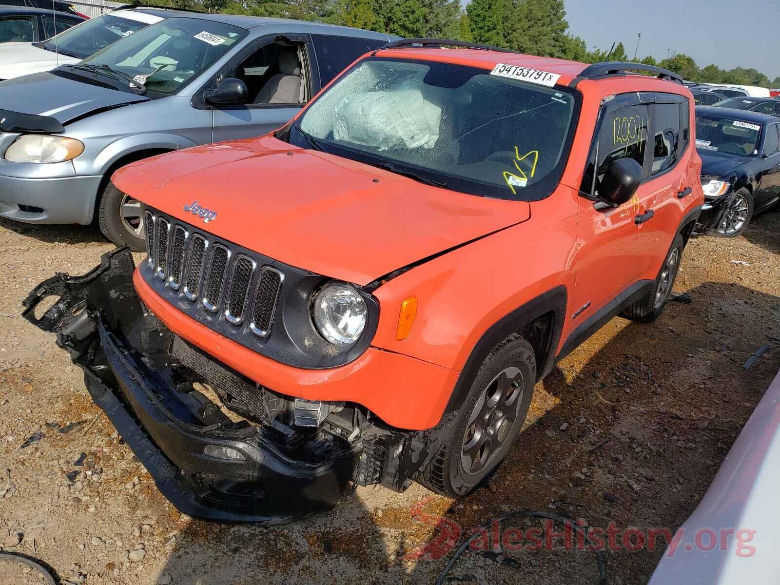 ZACCJAAB7HPE68829 2017 JEEP RENEGADE