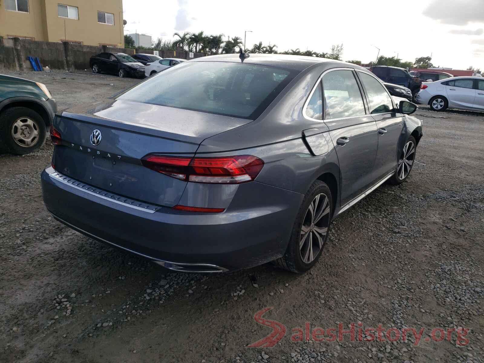 1VWSA7A31MC001733 2021 VOLKSWAGEN PASSAT