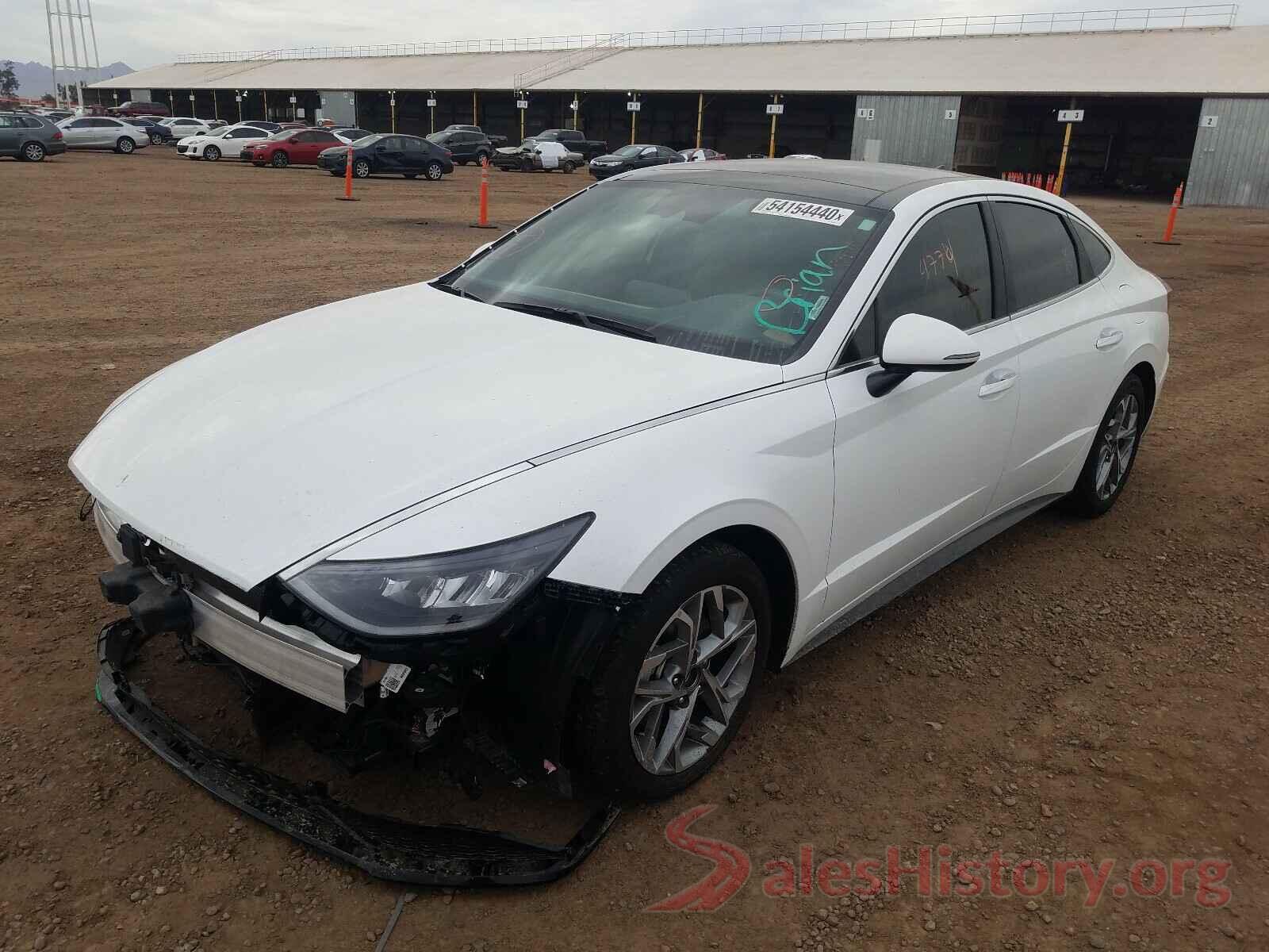 5NPEF4JA2LH043541 2020 HYUNDAI SONATA