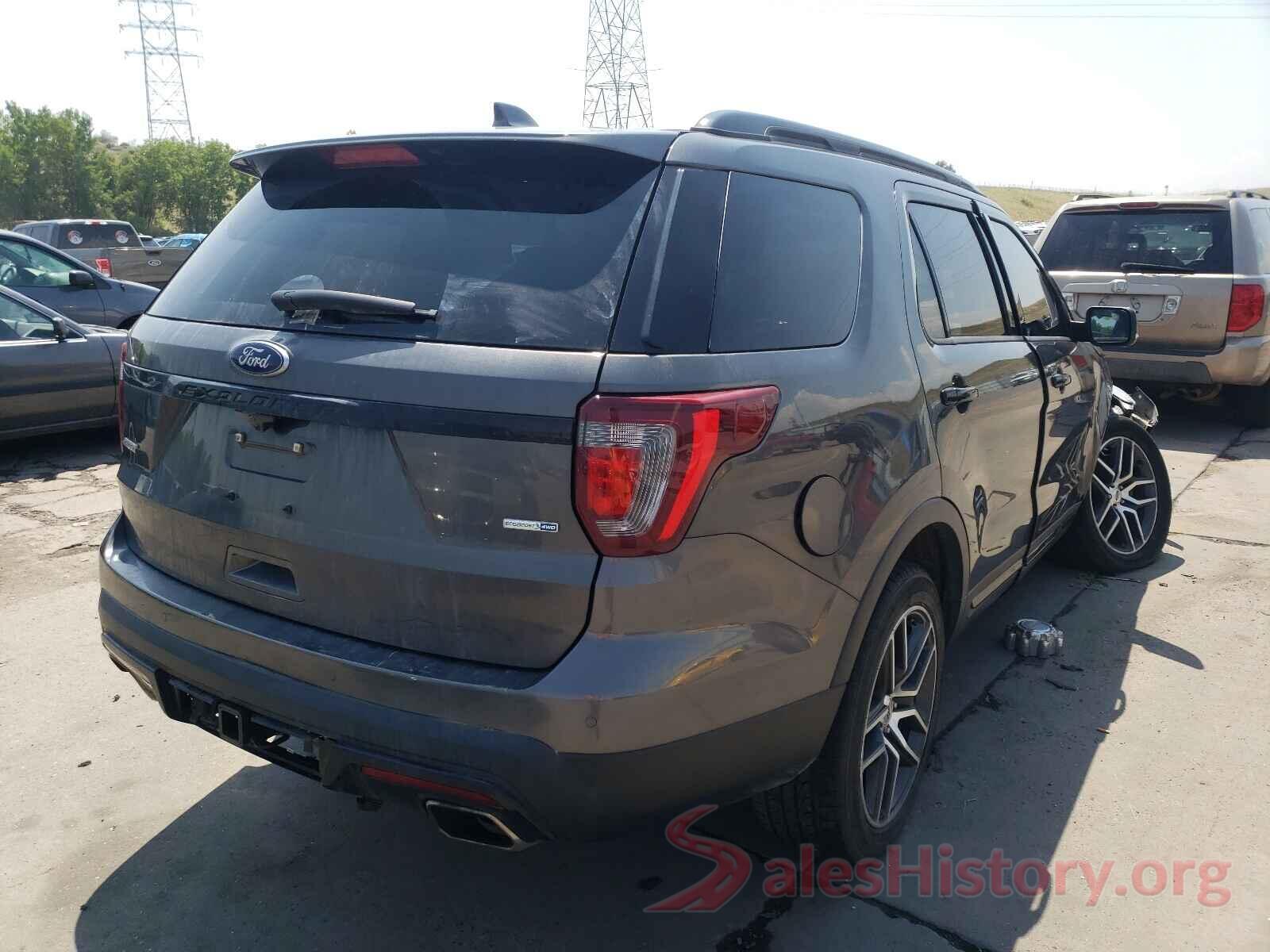 1FM5K8GT6HGC16867 2017 FORD EXPLORER