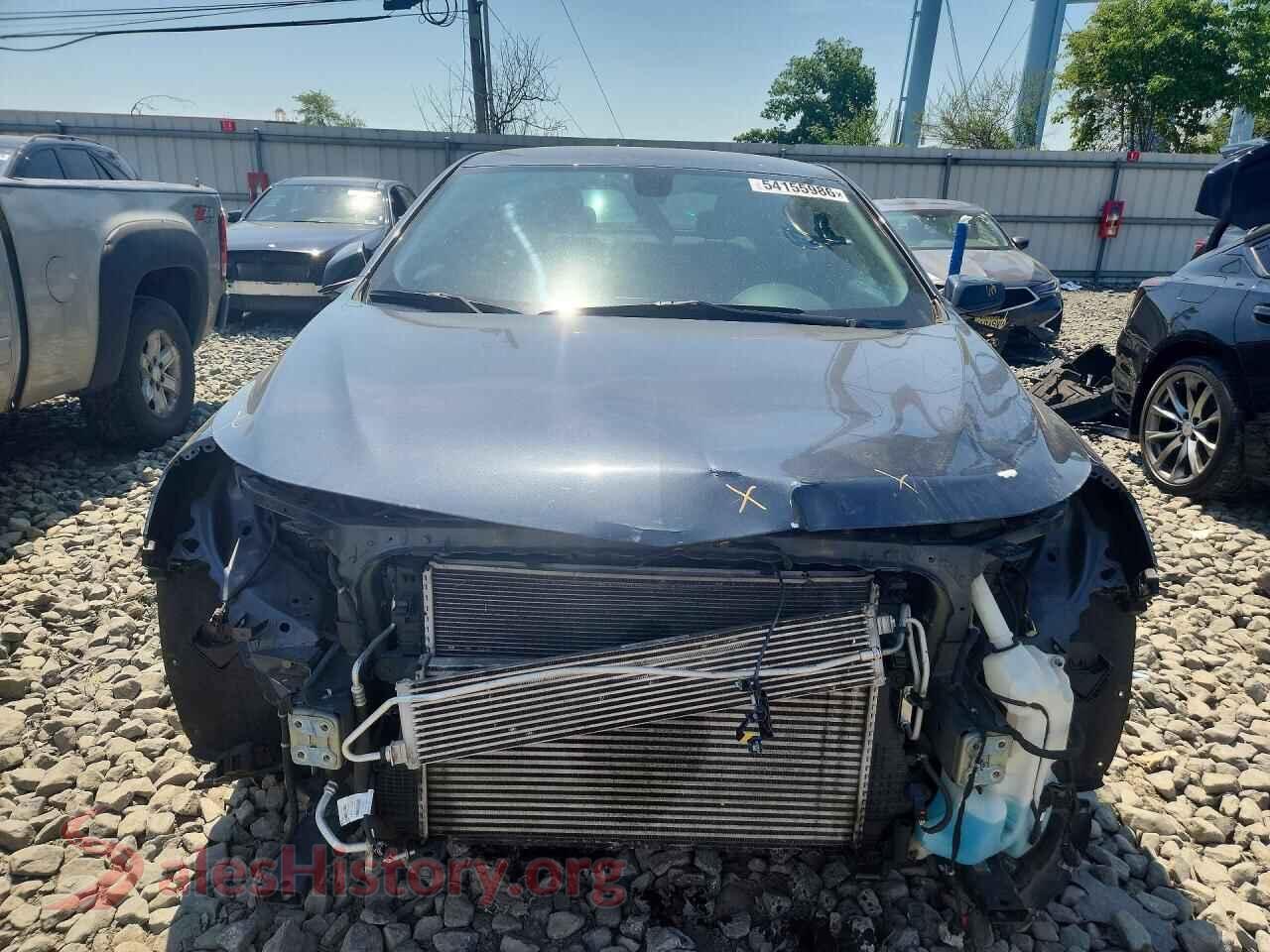 2019 CHEVROLET MALIBU VIN 1G1ZD5ST4KF142490, rear view