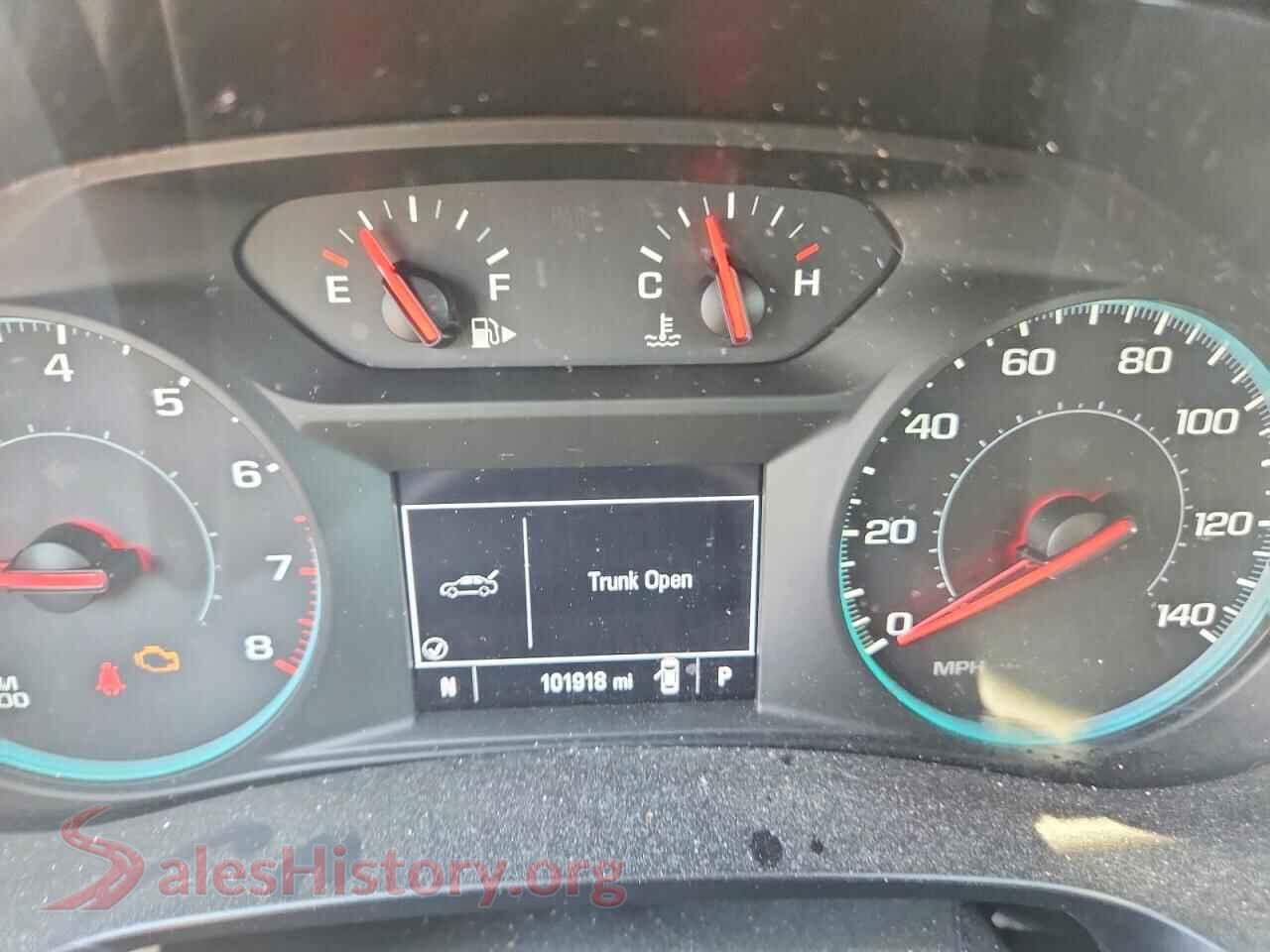 2019 CHEVROLET MALIBU VIN 1G1ZD5ST4KF142490, interior center console