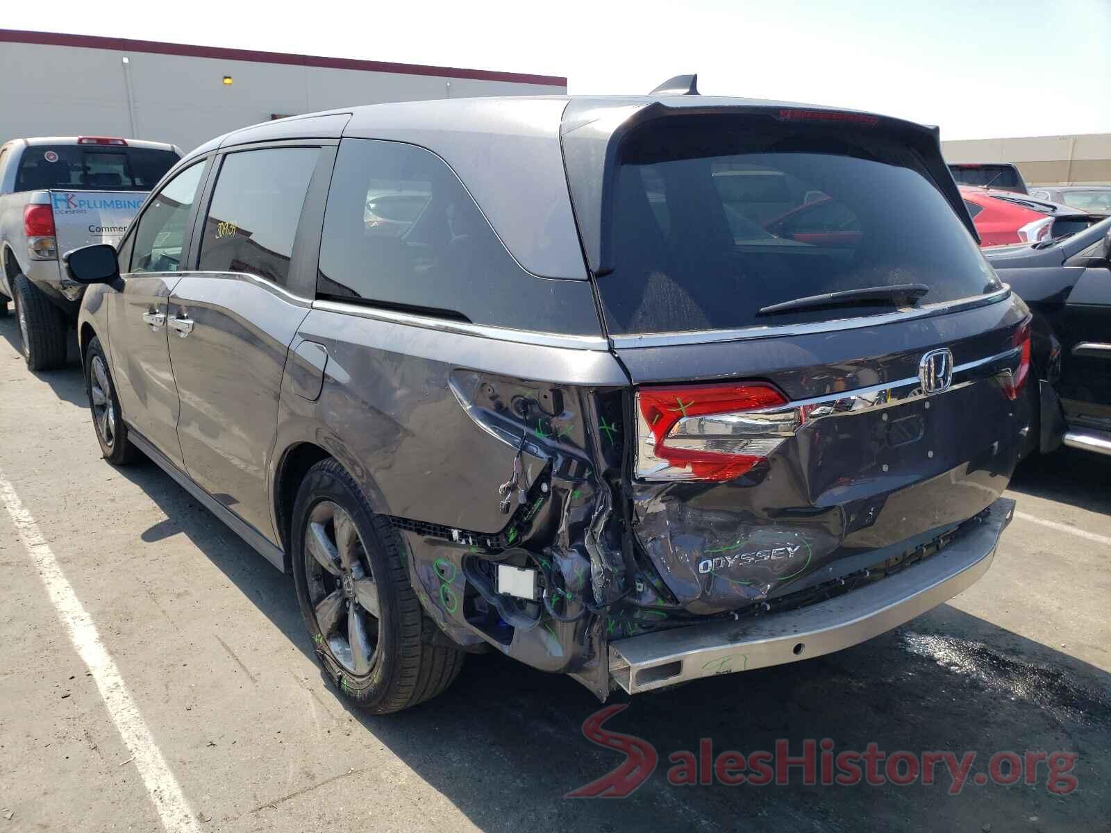 5FNRL6H72KB060918 2019 HONDA ODYSSEY