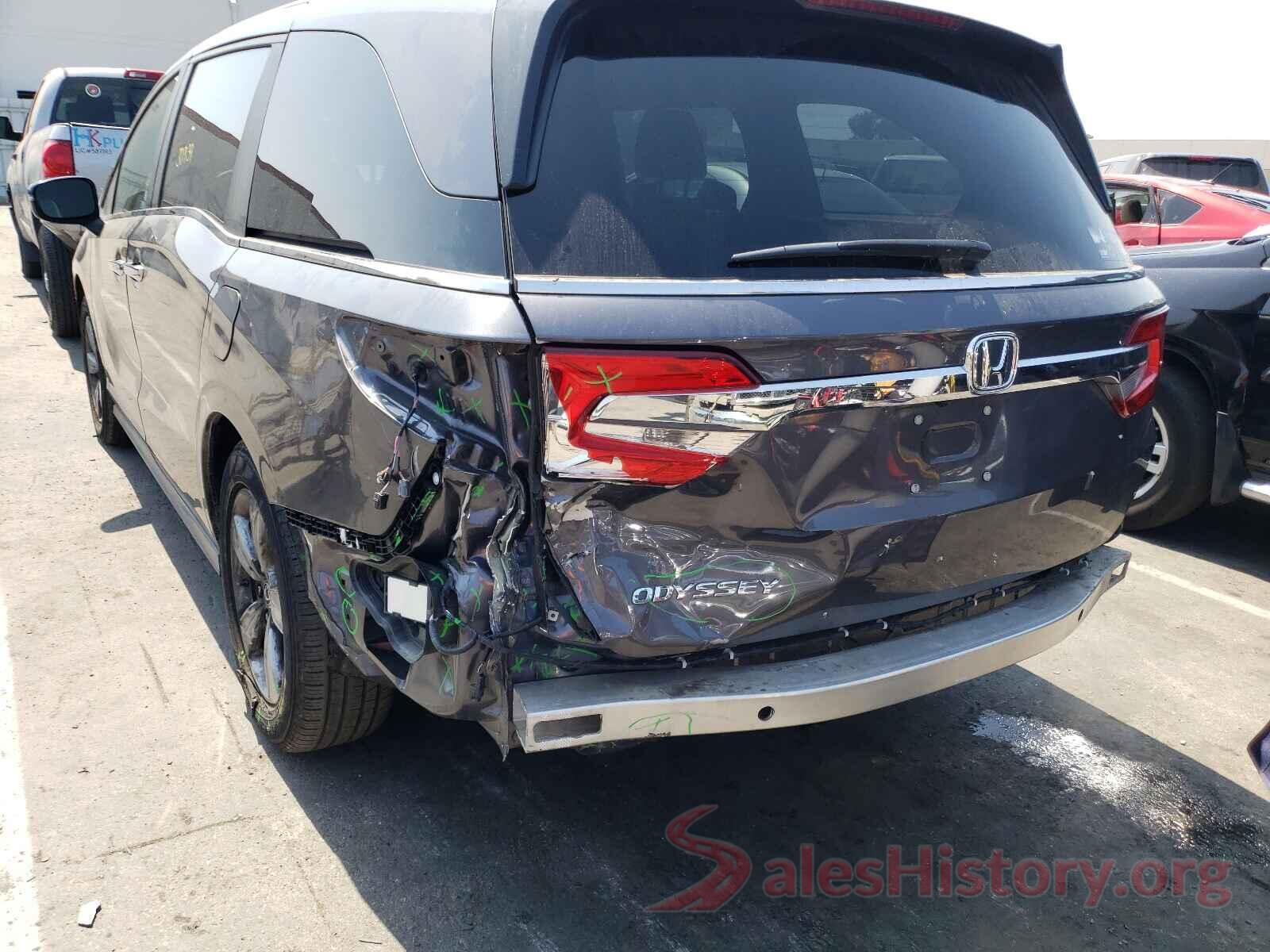 5FNRL6H72KB060918 2019 HONDA ODYSSEY