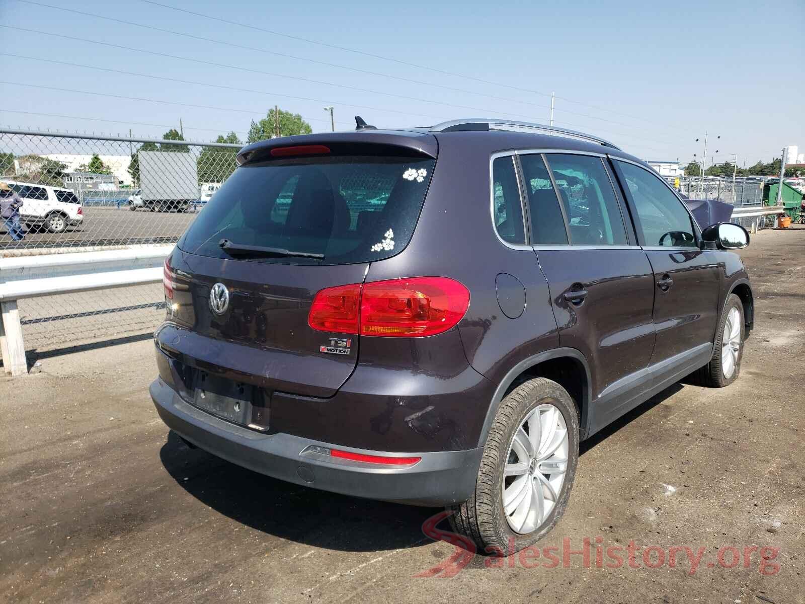 WVGBV7AX6GW527543 2016 VOLKSWAGEN TIGUAN