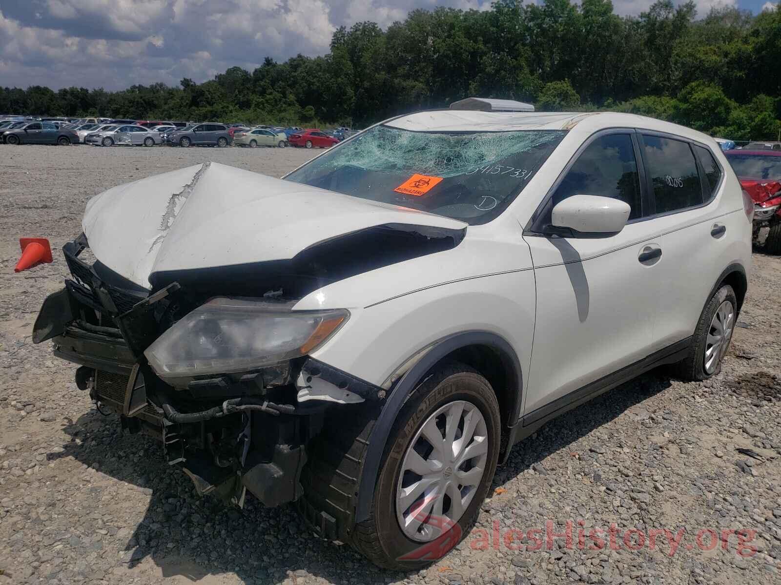 5N1AT2MT7GC870604 2016 NISSAN ROGUE