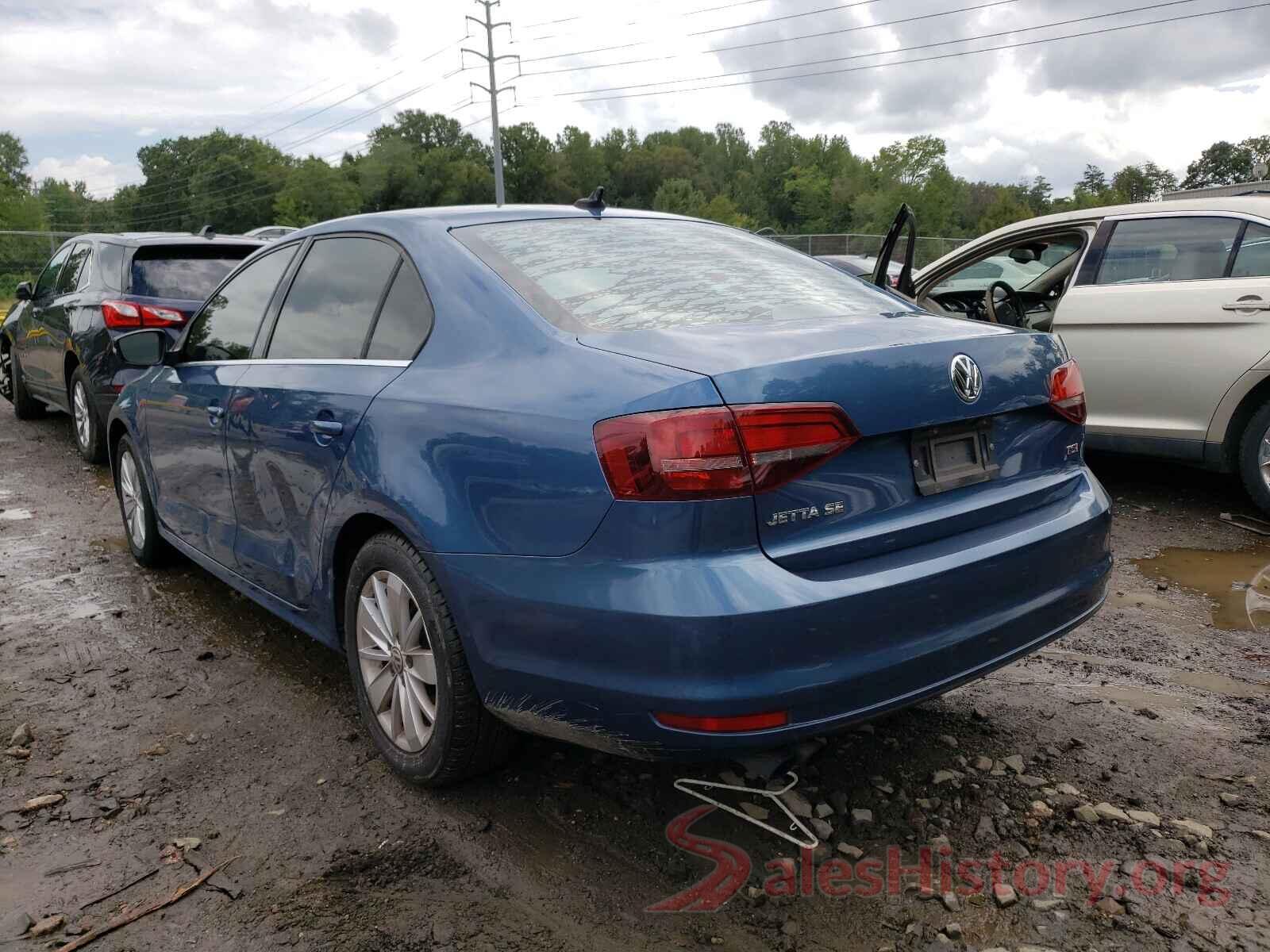 3VWD67AJ9GM405343 2016 VOLKSWAGEN JETTA