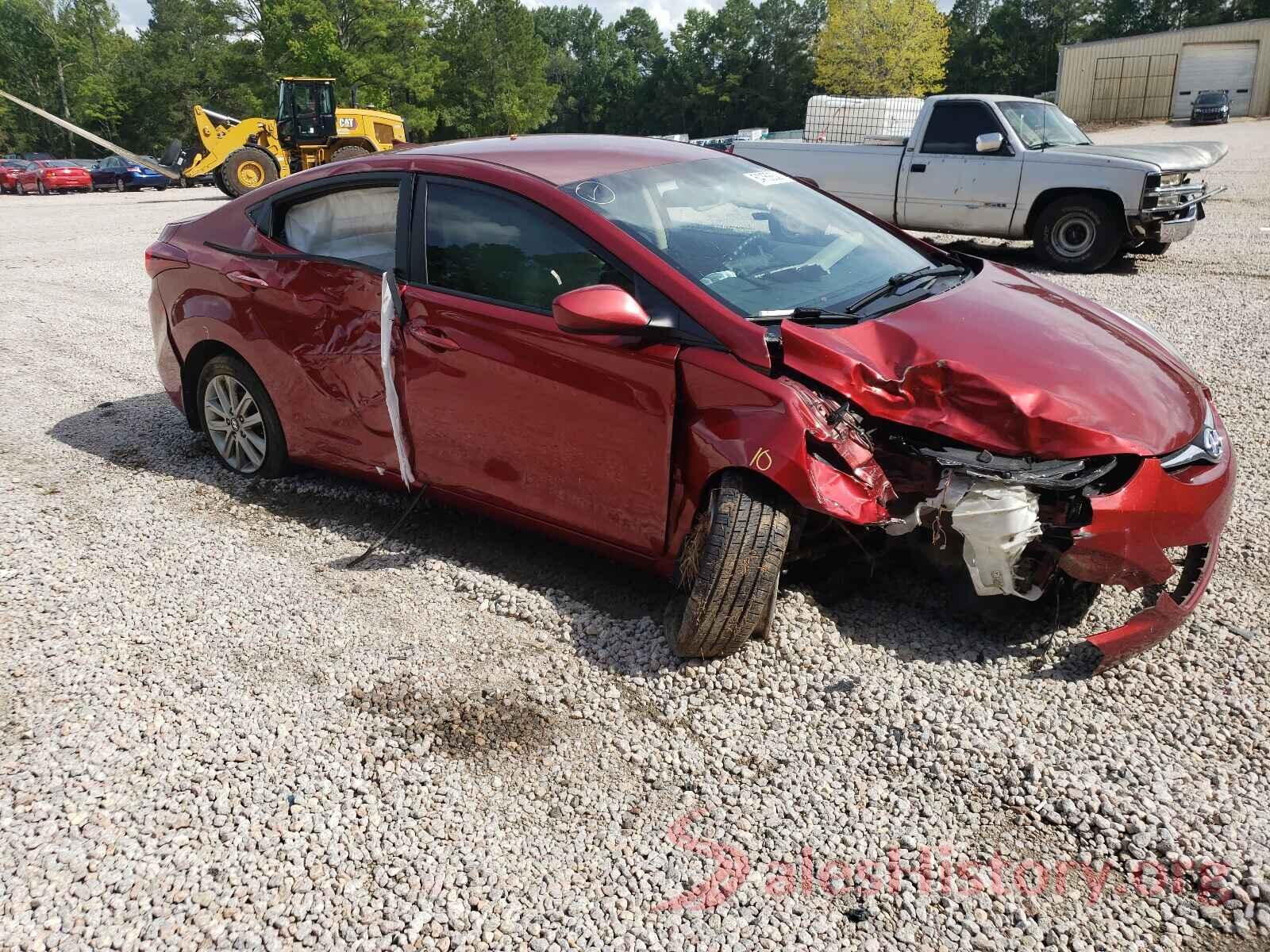 5NPDH4AE0GH715711 2016 HYUNDAI ELANTRA