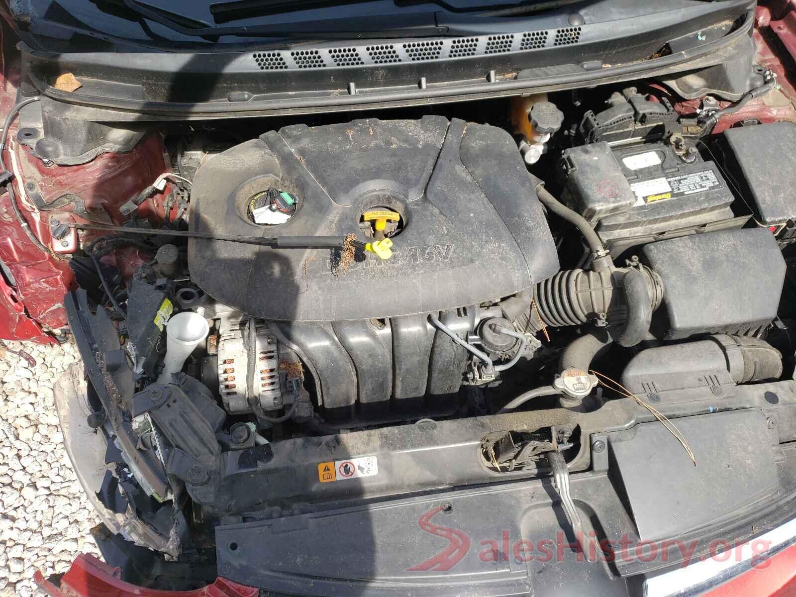 5NPDH4AE0GH715711 2016 HYUNDAI ELANTRA