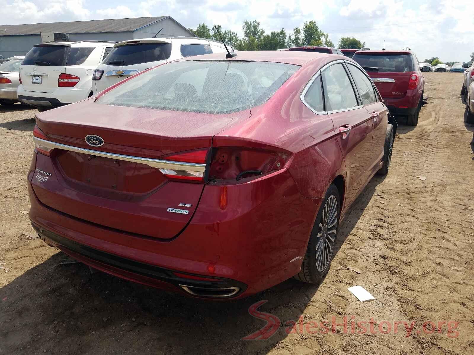 3FA6P0H9XHR321747 2017 FORD FUSION