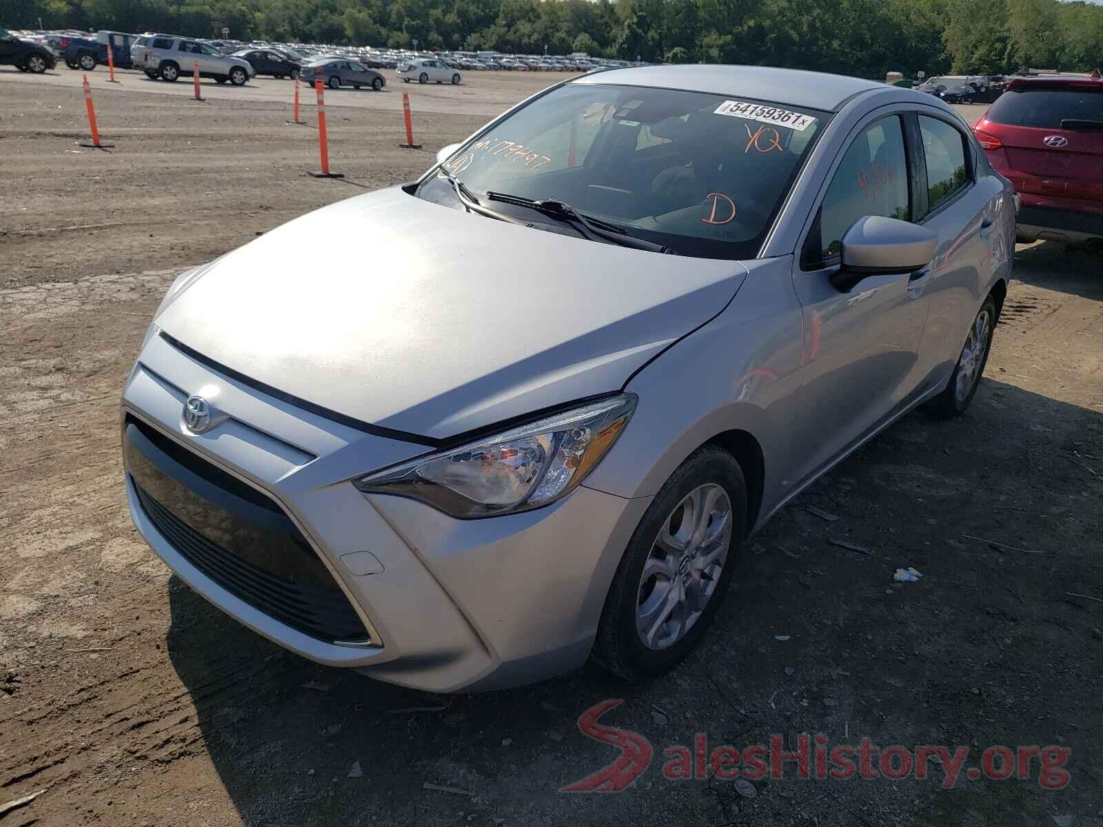 3MYDLBYV7HY179497 2017 TOYOTA YARIS